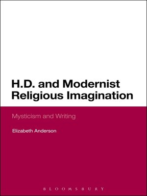 cover image of H.D. and Modernist Religious Imagination
